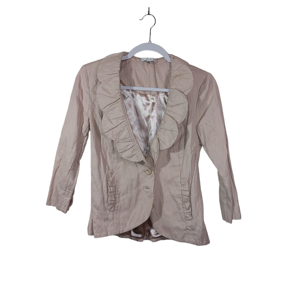 CAbi Ladies 3/4 Sleeve Blazer- size 4